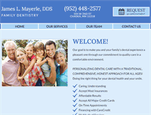 Tablet Screenshot of mayerledds.com